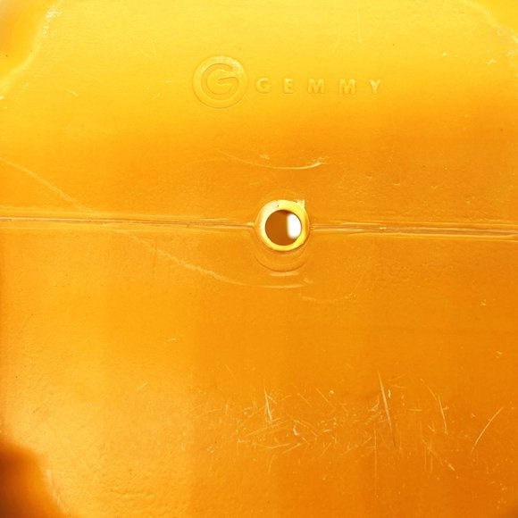 Vtg Gemmy Blow Mold Halloween 3 Stack Tier Orange Pumpkins Jack-O-Lanterns-Light - Picture 5 of 6